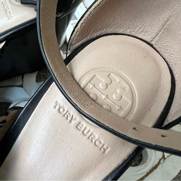 Tory Burch Wedge Heels Sandals Shoes Women’s 6 - Picture 9 of 10